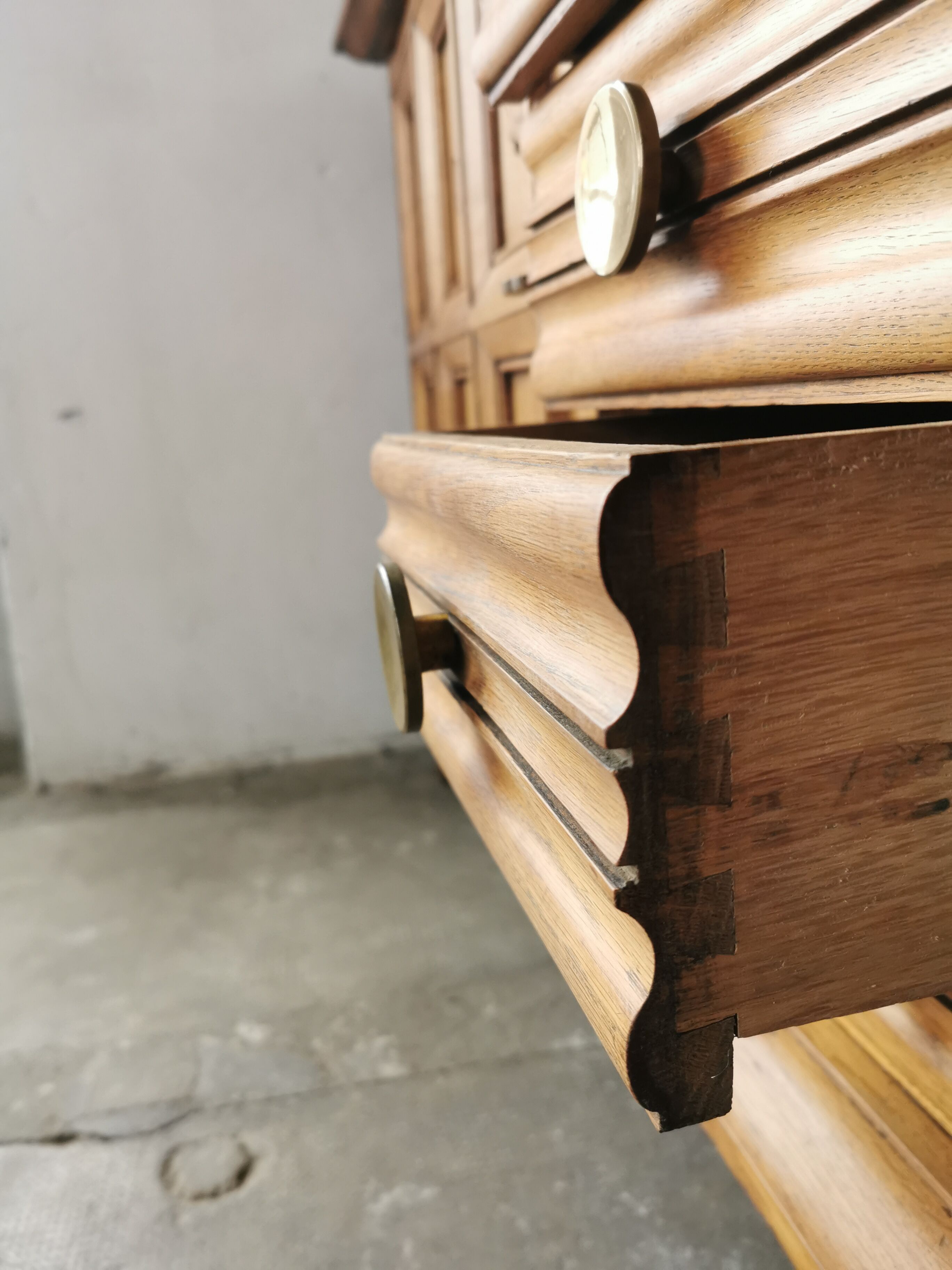 Solid oak sideboard from the 40s