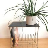 Table d'appoint pour vinyles dlg Matégot