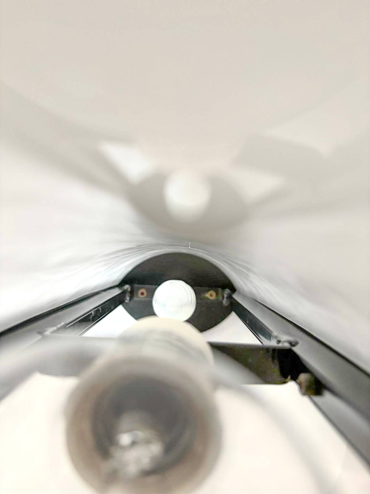 Lampada in Vetro di Murano Firmata Zonca, Italia 1980s, ottimo stato di conservazione.