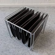Magazine rack by Gérard Rignault for Group S.A, France around 1970.