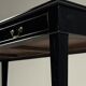 Bureau anglais du 19ème siècle noir