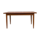 Table extensible en teck