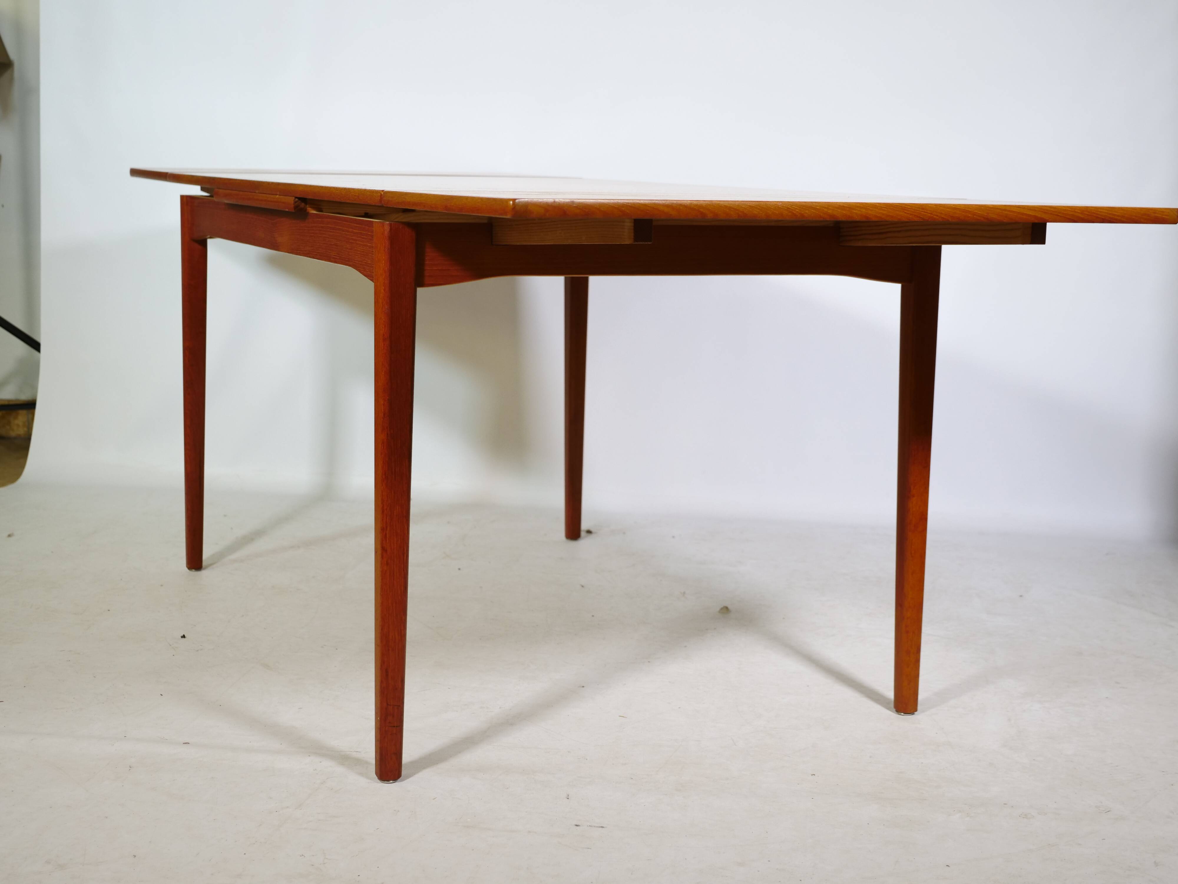 Mid-Century Teak Dining Table from Denmark, Extendable, 1960s