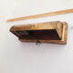 Pair of brass wall lamps
