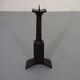 Brutalist Sculptural Iron Candleholder, 1960s