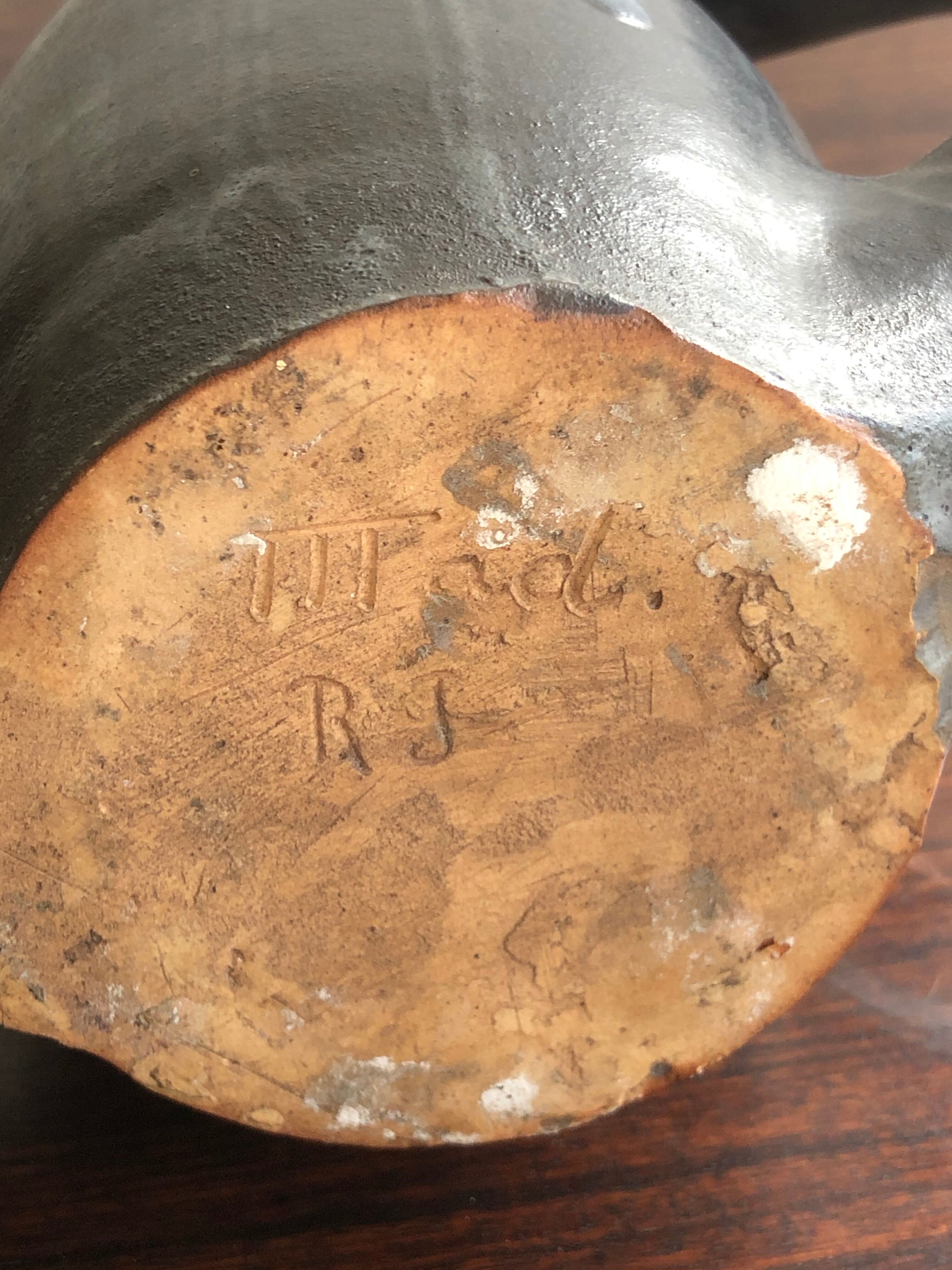 Sandstone vase by Roger Jacques