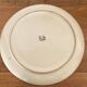 Iznik dish caravel decoration mid-20th century CB marking