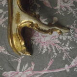 Italian-made gilded wood console