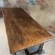 Dining table canteen in oak, 1940s