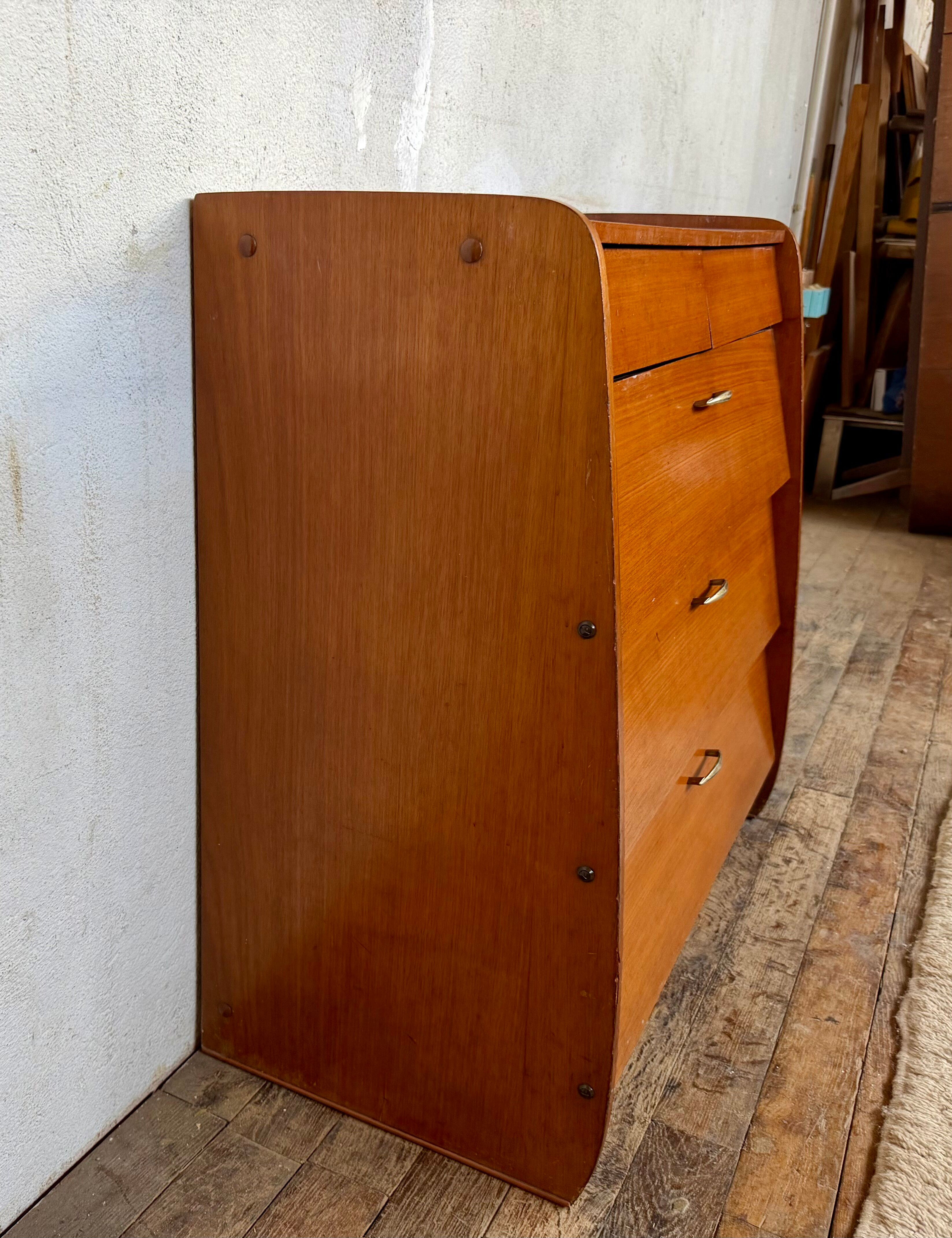 Vintage Scandinavian look shoe cabinet