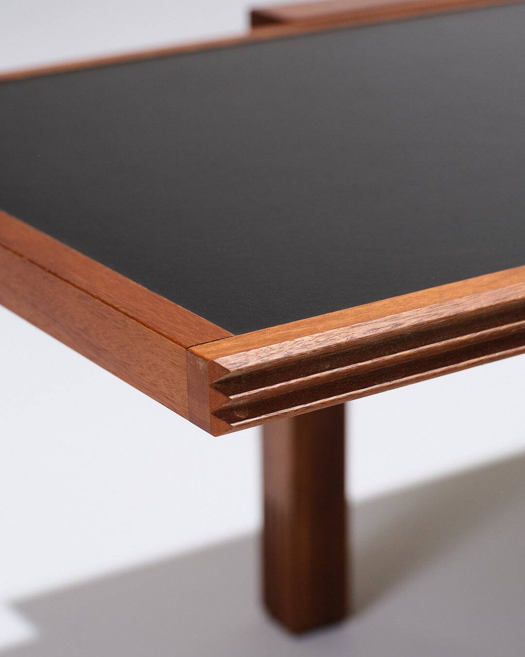 Table basse en bois, bernard vuarnesson, 1970s