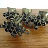 Brutalist Iron Candleholder, 1960s