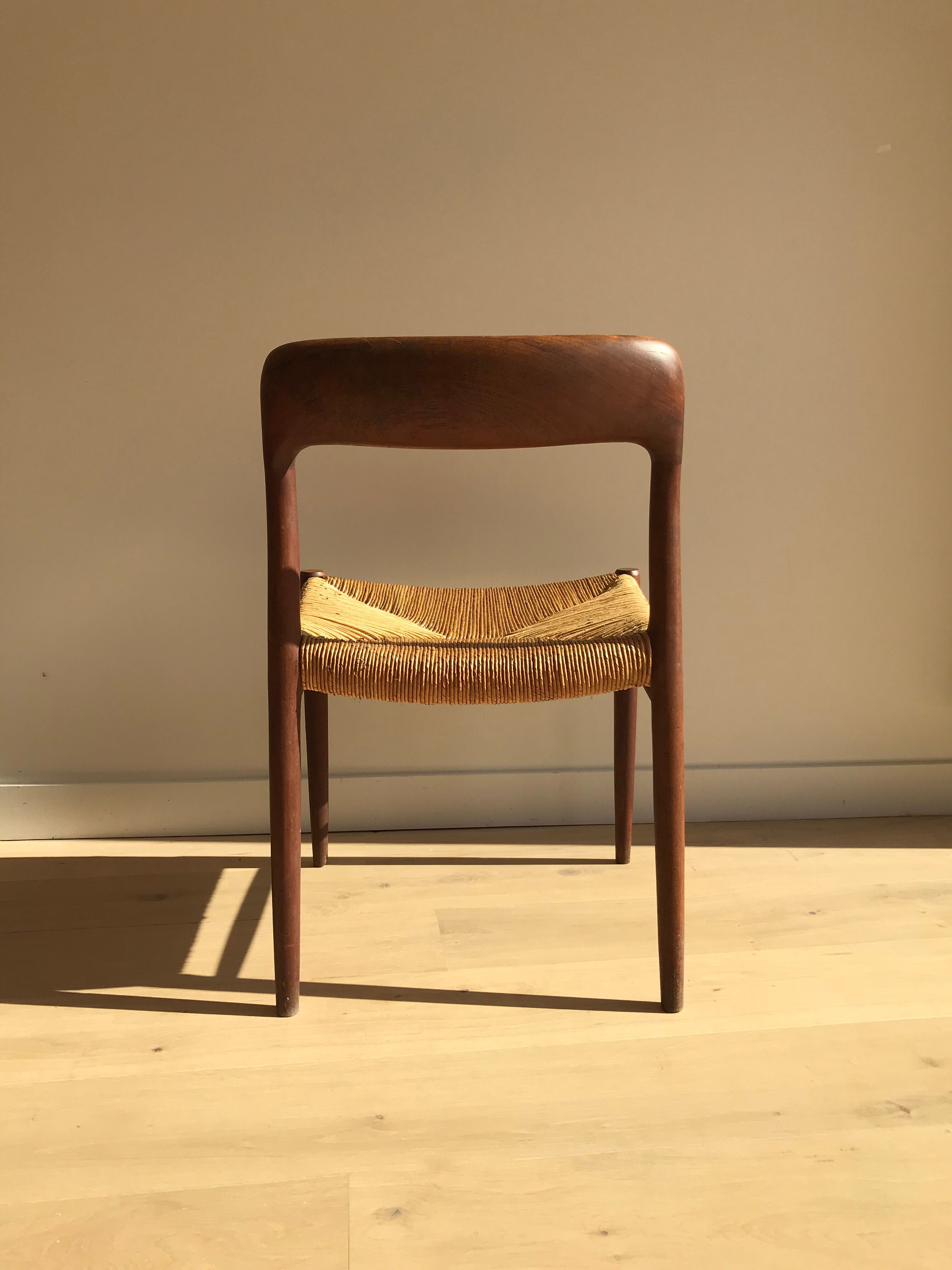 Niels Otto Moller model 75 chair