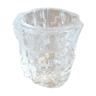 Vase cristal taillé vintage 1970