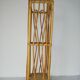 Multifunction umbrella door in 50s/60s rattan