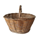 Big woven wicker basket