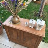 Small solid wood sideboard
