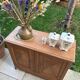 Small solid wood sideboard