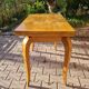Table portefeuille placage bois années 50