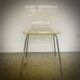 Chaise monocoque en altuglas transparent 70'