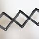 Grey Industrial Gooseneck Scissor Wall Lamp from Elektroinstala, 1960s