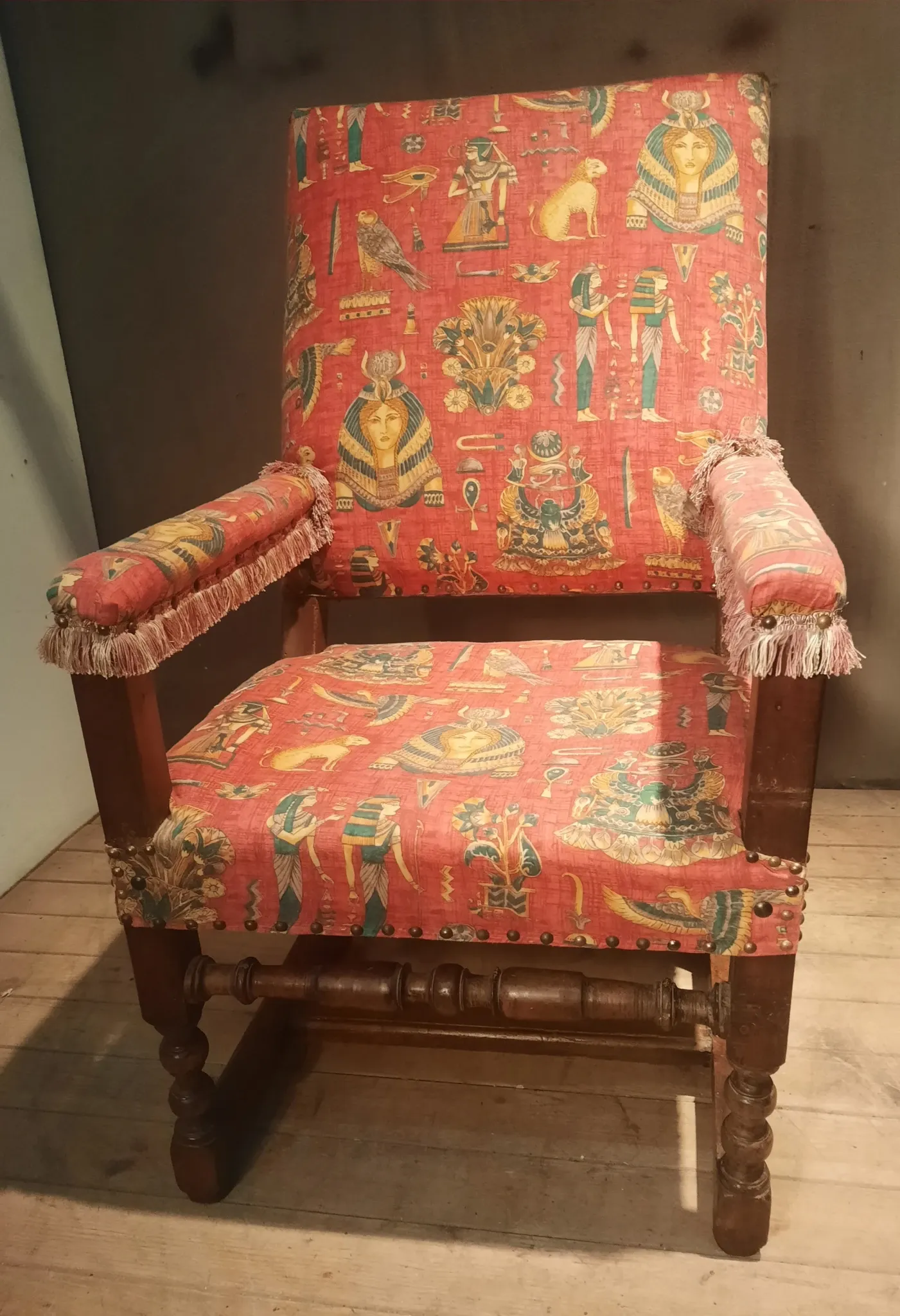 Rustic armchair from the Louis XIV period