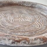 Ancien parat / plateau Indien en bois.