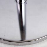 Black and chrome metal desk lamp