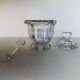 Baccarat crystal mustard