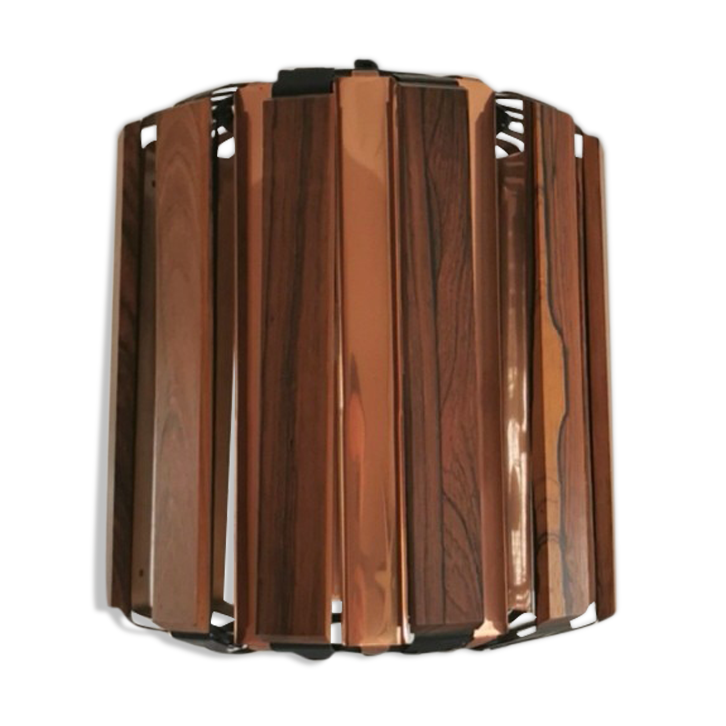 Mid century design pendant light werner schou, seventies