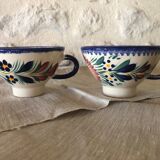 HB Henriot cider cups or bowls