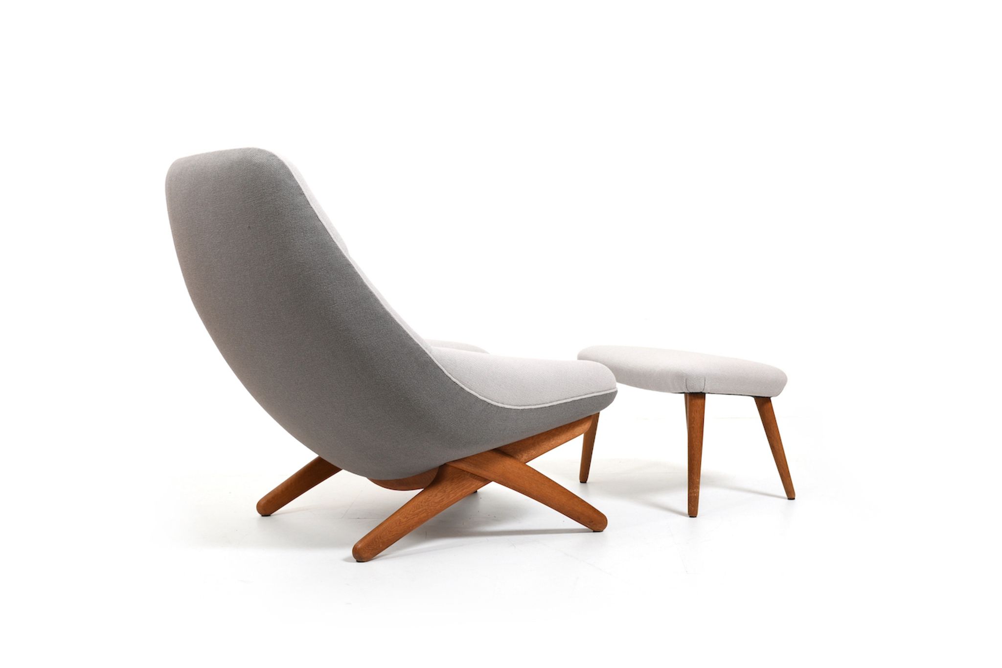 Fauteuil modèle 'ML91' de Illum Wikkelsø, années 1950