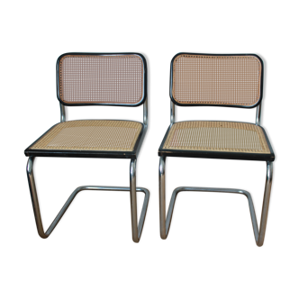 Paire de chaises B32 Marcel Breuer