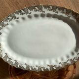 Old oval dish