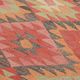 Turkish Handwoven Vintage Herki Kilim 96 cm x 315 cm