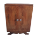 Small buffet 2 doors wooden vintage style art deco