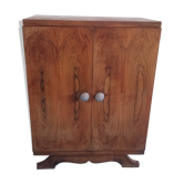 Buffet 2 portes en bois vintage style art déco