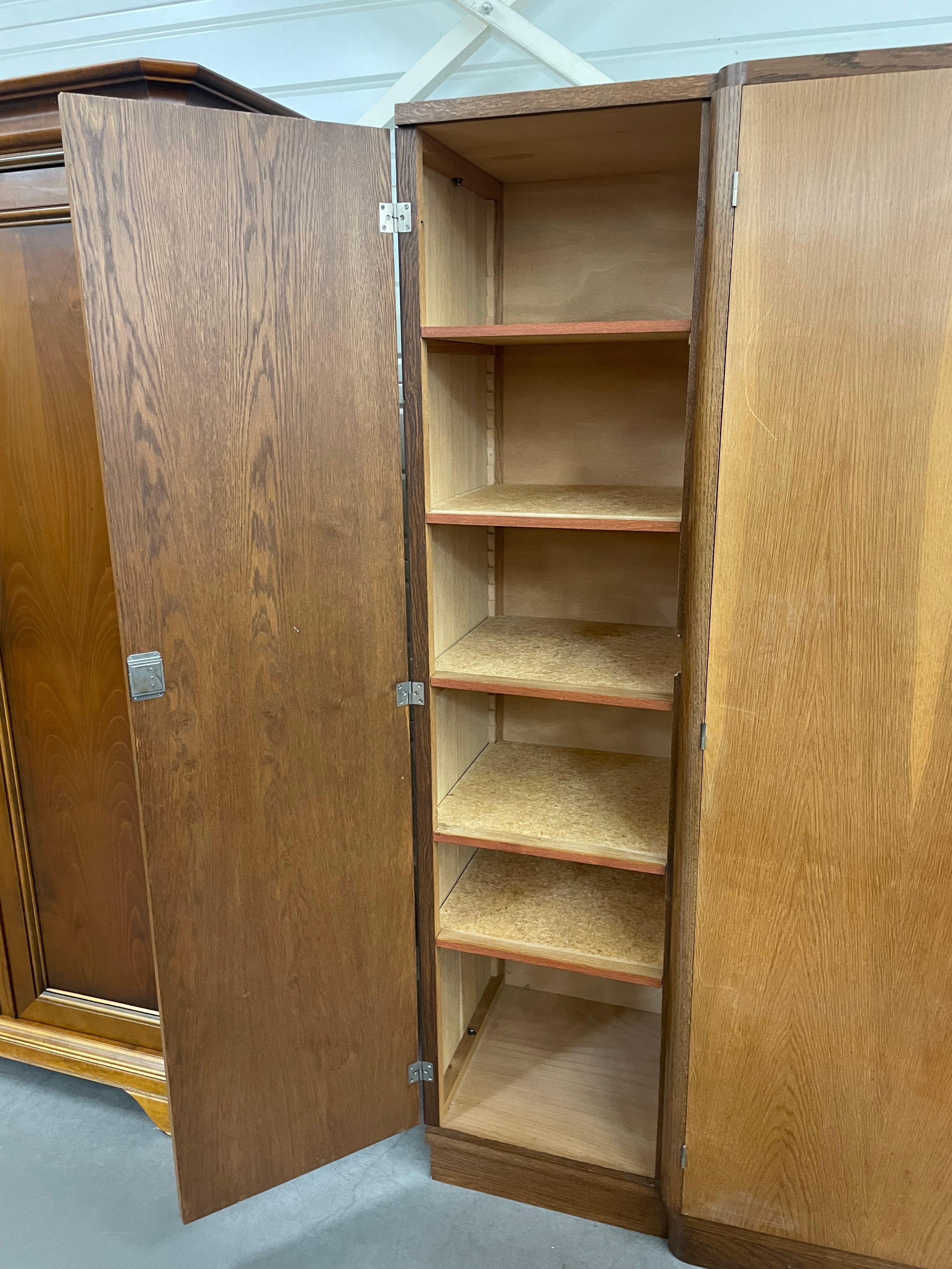 Solid oak dressing room 1960
