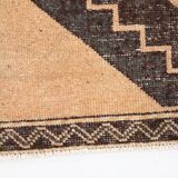 3x11 Rug For Hallway Brown Vintage Persian Runner Rug, 94x345Cm SK 5284