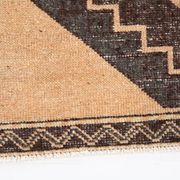 3x11 Rug For Hallway Brown Vintage Persian Runner Rug, 94x345Cm SK 5284