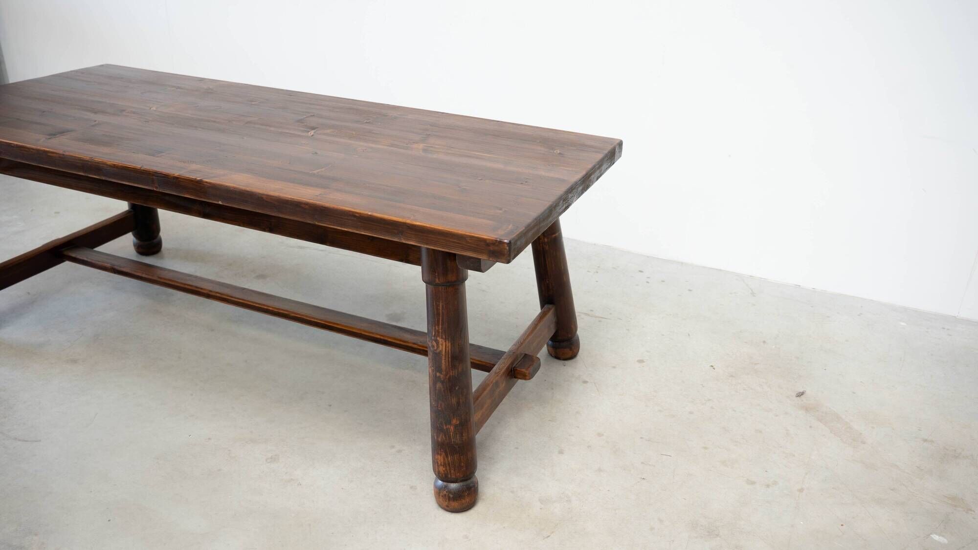 French brutalist dining table inspired by Georges Robert