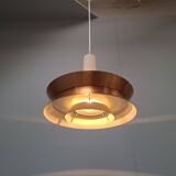 Vintage Danish Brass Pendant Light by Carl Thore for Granhaga, 1960s