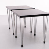 Deux tables d’appoint scandinaves