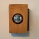 Vintage raw clay chamotte wall light, Guy Bareff, France 1970