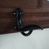 Wall-mounted coat rack, entryway shelf