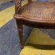 Louis 16 style cane child's armchair