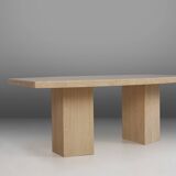 Dinner Table in Travertine, France, 1960s