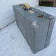 Zinc-covered trunk