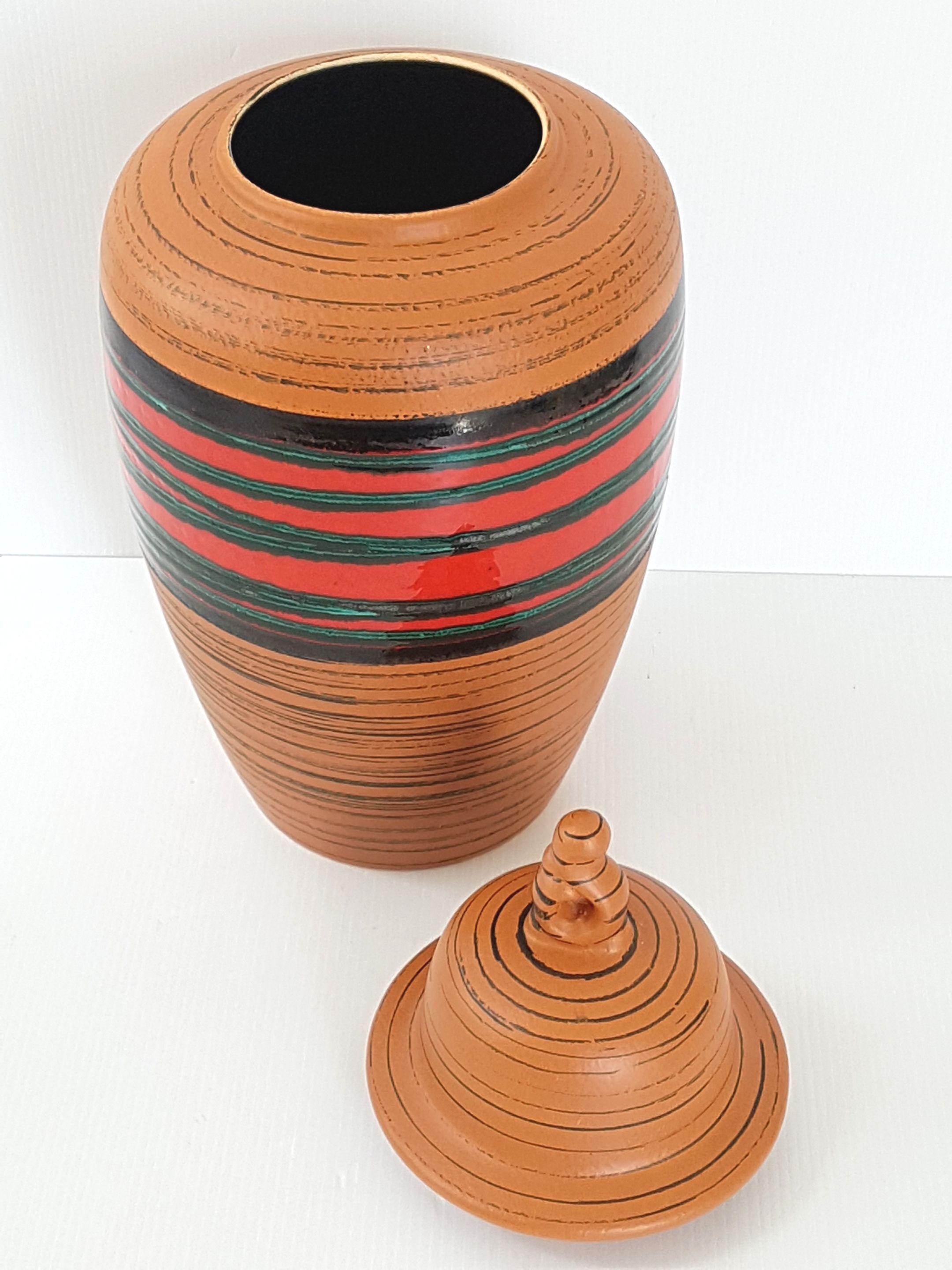 Vintage West Germany amphora vase