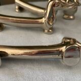 Set of 6 vintage V. Bugatti dachshund knife holders